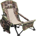 SUNNYFEEL Turkey Hunting Chair Hunting Blind Chair Portable Camping Chair with Mesh Back Storage Pocket and Carry Bag for Hunting Fishing Outdoor Travel Picnic Shooting