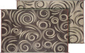 Faulkner 68860 Mat Swirl 9x12 Brown/beige