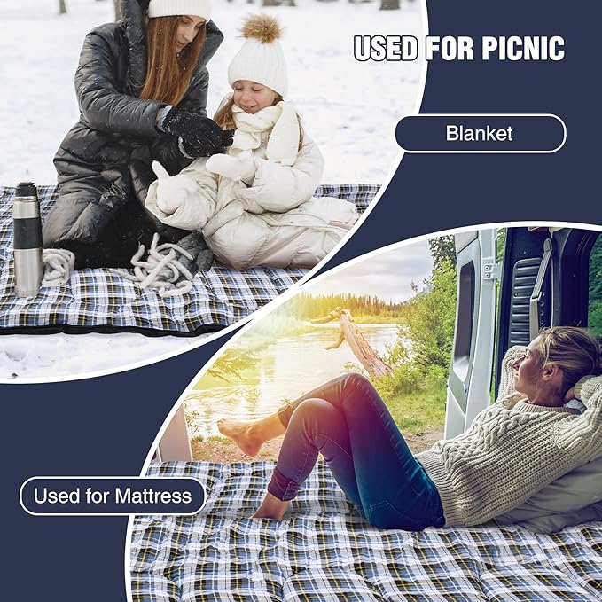 REDCAMP Cotton Flannel Sleeping Bag for Camping Backpacking Adults Cold Weather Envelope Sleeping Bags with 2/3/4/6lbs Filling