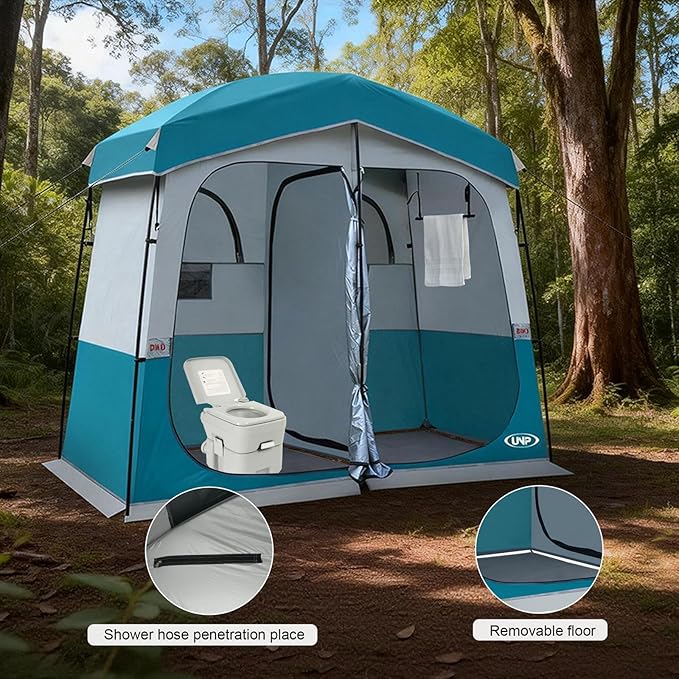 Shower Tent Outdoor Camping Privacy Shelter-Dressing Changing Room-Portable Toilet Tent for Hiking Sun Shelter Picnic Fishing