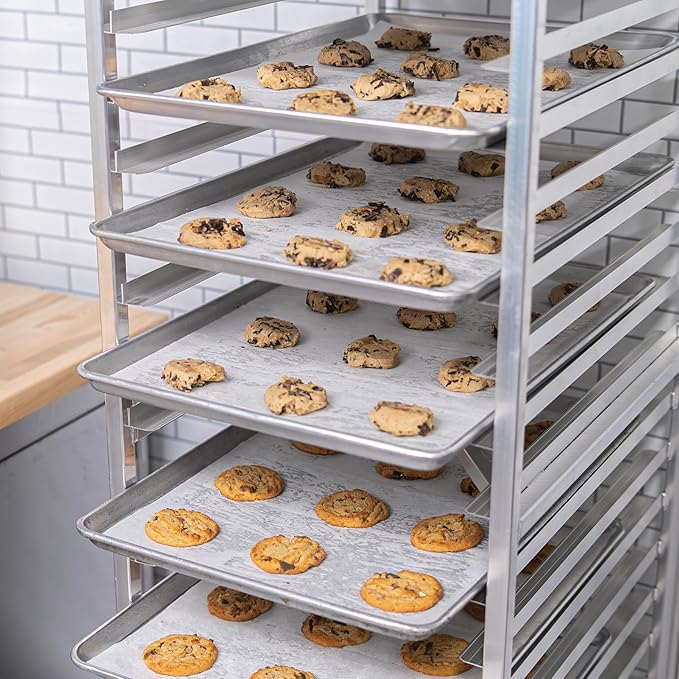 HUBERT Nesting Bun Pan Z-Rack for 20 Pans Aluminum 20 1/4 L x 26 W x 70 1/2 H