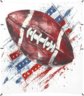 Camping Sun Shelters American Football with Flag Colours Beach Canopy 126 * 110.2in