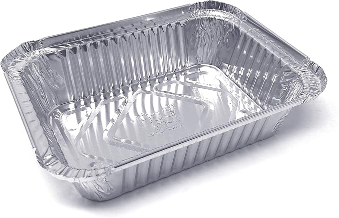 (480 Pack) Premium 1.5-LB Takeout Pans with Lids l Medium 7 x 5 x 2 l Heavy Duty Disposable Aluminum Foil for Catering Party Meal Prep Freezer Drip Pans BBQ Potluck Holidays