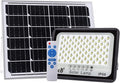 100W LED Solar Flood Lights 15000 MAH Street Flood Light Outdoor IP66 Waterproof with Remote Control Security Lighting for Parking Lot Yard Garden Swimming Pool Pathway (Modern 100W)