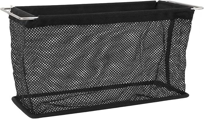 Camping Table Storage Pouch Lightweight Folding Mesh Basket Compatible with IGT Unit Tables Sturdy Stainless Steel and Polyester Construction to Fold and Carry for Outdoor Adv