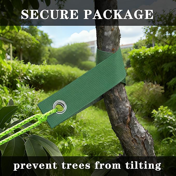 RIY Tent Stakes Heavy Duty 8Pcs 12 Inch Steel Tent Stakes with 3Pcs 12 Inch Tree Stakes Plant Support Stakes