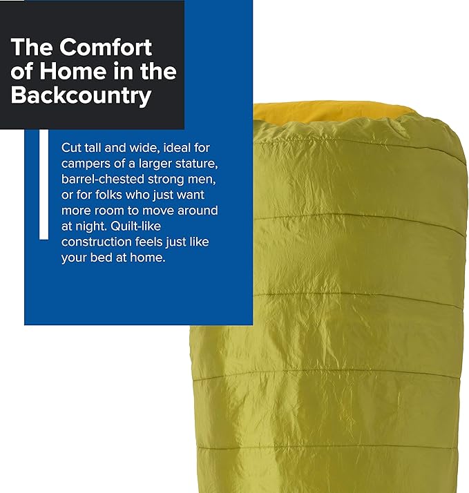 Big Agnes Echo Park 40 (FireLine Max) Backpacking and Camping Sleeping Bag