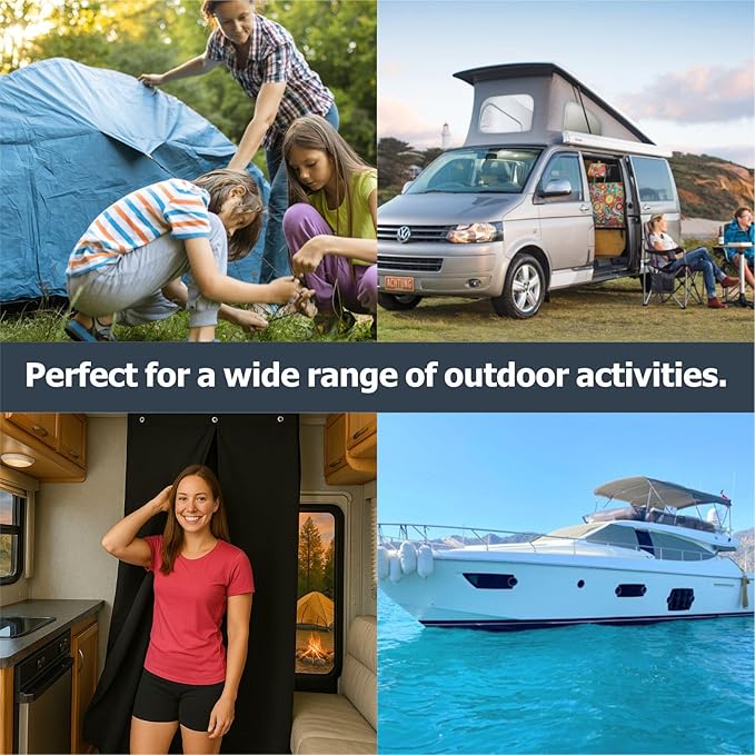Privacy Tent for Boat Changing Room - Bimini Top Hanging Pontoon Instant Privacy Solution Curtain for Changing Clothes 30 Lx27 Wx72 H