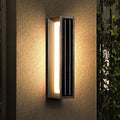 Solar Exterior Lighting Fixtures 20.5 Waterproof Front Porch Light 3000K LED Outdoor Sconce Lights Modern Outdoor Wall Sconces Extra Large Wall Lantern for House Garage Doorway Patio