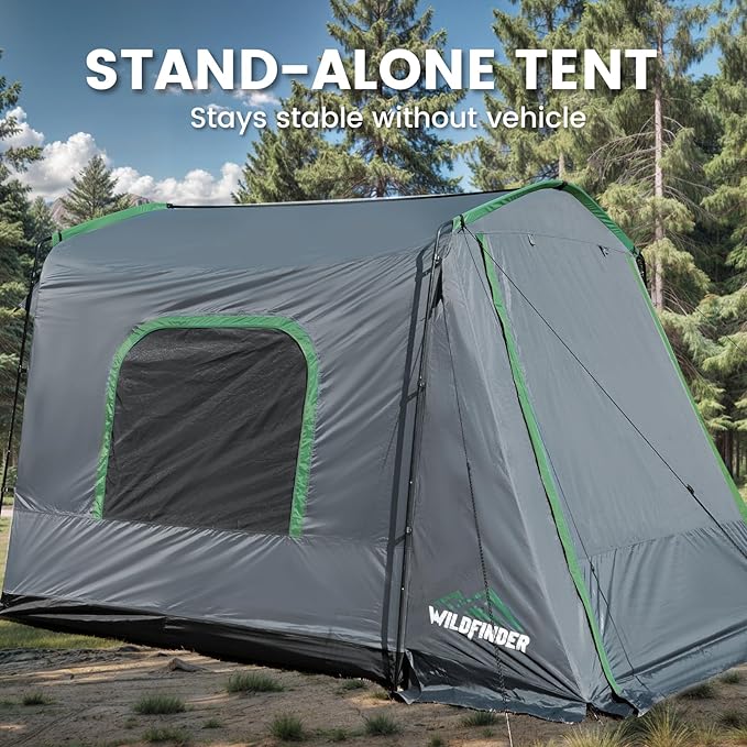 SUV Tent Rectangle Car Tent for Family Waterproof &amp Windproof for Car Camping Large Camping Tents with Storage Bag SUV Van Jeep