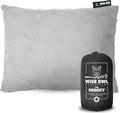 Wise Owl Outfitters Camping Pillow – Memory Foam Travel Pillow for Airplane Sleeping Hiking Backpacking &amp Outdoor Use - Small &amp Portable for Adults Car Camp &amp Tent