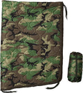 USGI Industries Military Woobie Blanket | Thermal Insulated Camping Blanket Poncho Liner | Large Portable Insulation Water-Resistant for Hiking Survival | Compression Carry Bag