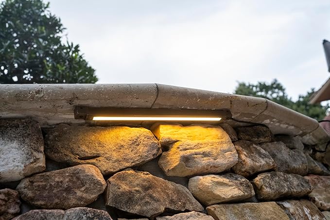 VOLT 12V 1.5W 12 Cast Brass (Bronze) 360-Degree Rotatable 2700K Warm White LED Hardscape Light (65 Lumens) for Low Voltage Outdoor Step Deck Masonry &amp Wall Lighting