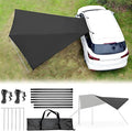 Car Awning Camping Tent for Subaru Forester 2005-2019 2020 2021 2022 2023-pr Portable Water-Resistant Sunshade Shelter Easy-Setup Outdoor Car Camping Shade for Beach Travel &amp Road Trips