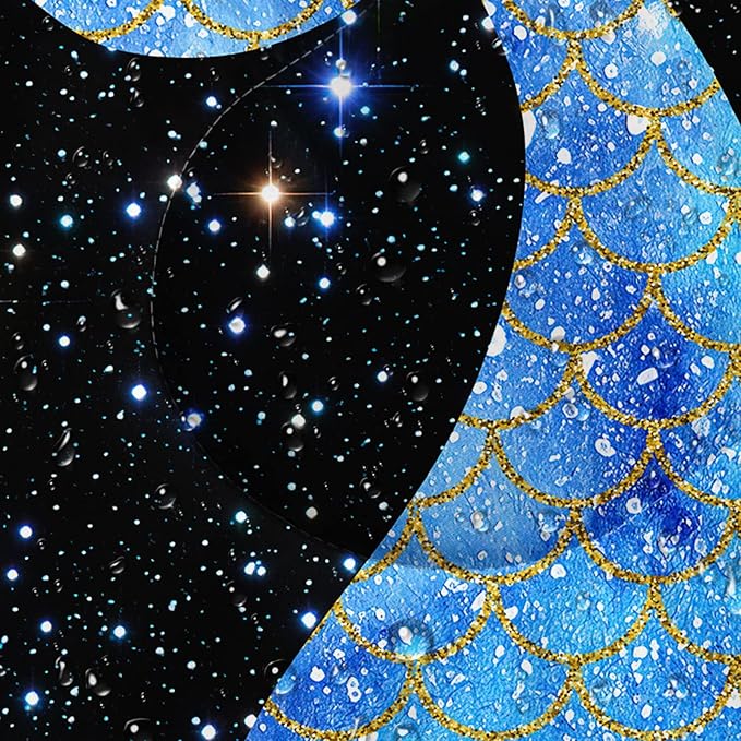 Kids Sleeping Bag for Boys GirlsSparkle Mermaid Print-Lightweight Warm Portable Outdoor Indoor-Waterproof Cold Weather Resistant Sleeping Bag for Camping Hiking(Mermaid)