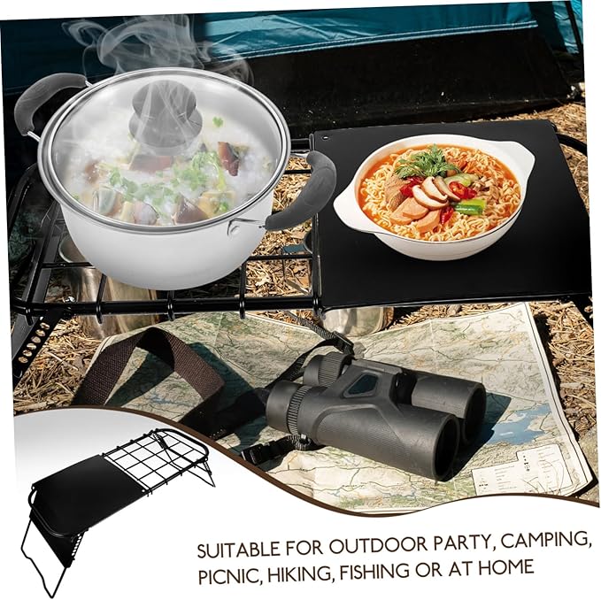 VICASKY Telescopic Folding Table Adjustable Height for Camping BBQ Picnic Portable Outdoor Table