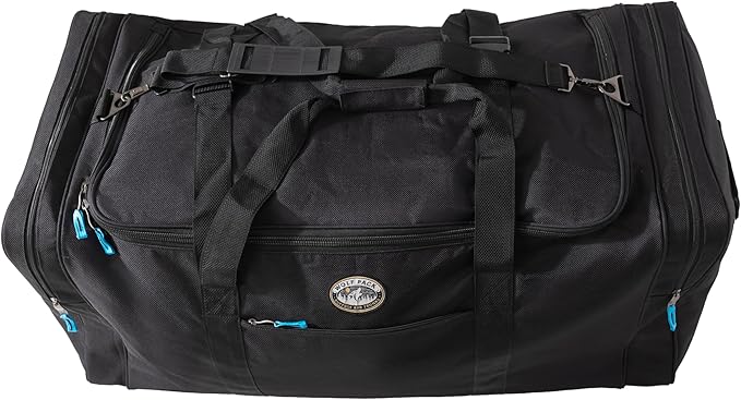 Gilbins Camp 1800 Denier Heavy Duty Soft Trunk With Shoulder Strap (Without Embroidery 34x18x20 13120 Cu. Inch.)