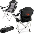 Picnic TIME NCAA Arkansas Razorbacks Reclining Camp Chair - Beach Chair for Adults - Sports Chair with Carry Bag