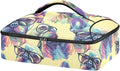 Casserole Carrier Cool Dog Wearing GlassesInsulated Casserole Carrier for Hot or Cold Food Thermal Lunch Tote for Potluck Parties Picnic Beach Fits 9 x 13 Inches Baking Dish
