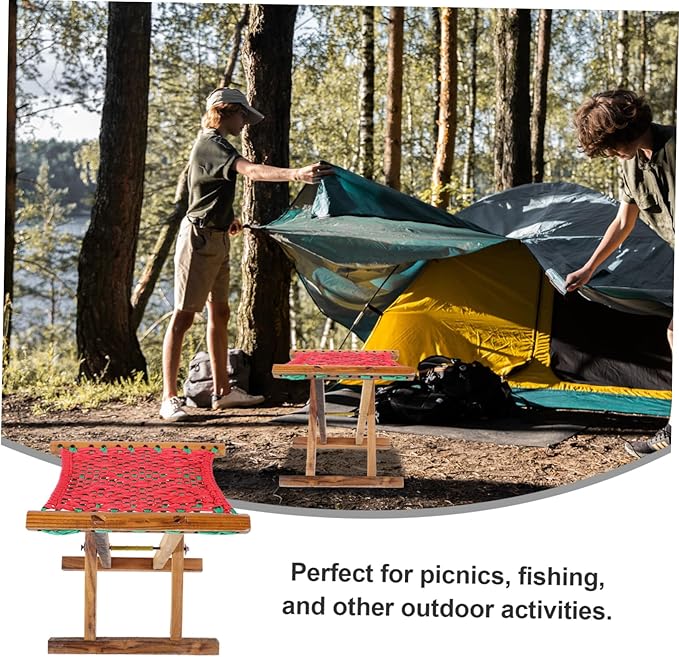 Versatile Folding Stool Outdoor Camping Bench Garden Stool Portable Bench Small Lightweight for All Outdoor Activities