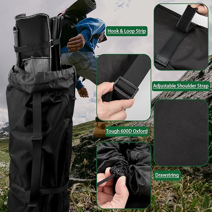 Xxerciz Camping Cot Bag 41 Inch Heavy Duty Folding Cot Bag Storage Bag for Most Cots and Chairs Durable and Easy to Carry