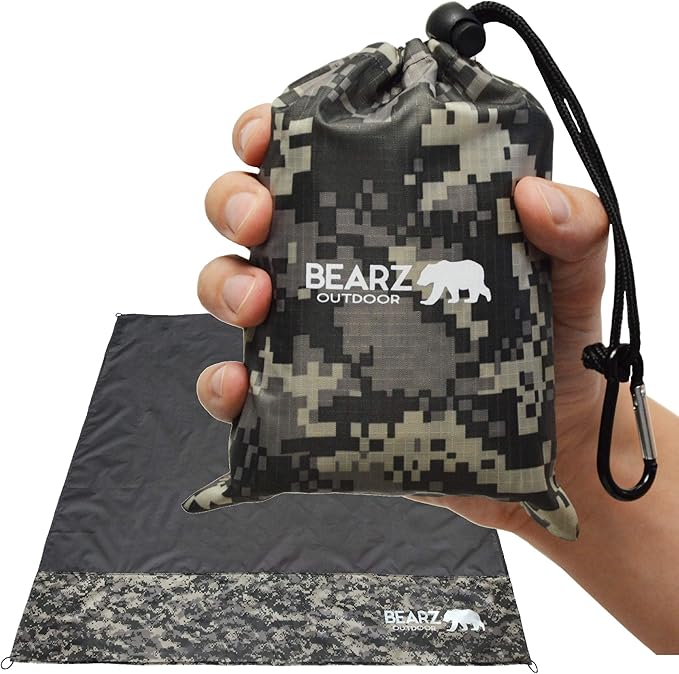 Pocket Blanket - Beach Blanket Waterproof Sandproof Picnic Blankets Waterproof Foldable Lightweight &amp Compact for Hiking Camping Travel Festival Accessories