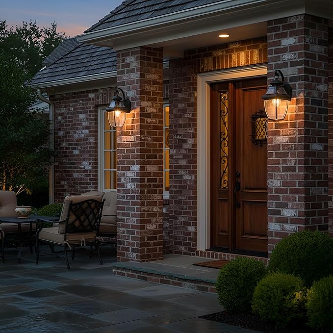 Quoizel Newbury 14 Outdoor Wall Lantern Mystic Black with Clear Beveled Glass French Country Style ETL Wet Location
