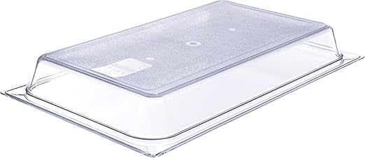 Carlisle FoodService Products Storplus Full-Size Plastic Food Pan for Catering Buffets and Restaurants Polycarbonate 2.5 Inches Deep Clear