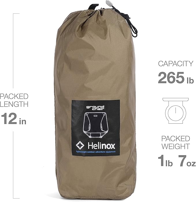 Helinox Ground Chair Ultralight Portable Outdoor Chair