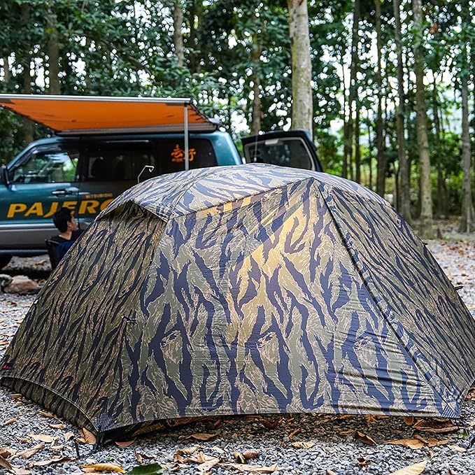 Camping Tent CAMO Backpacking Tent Scout Portable Ultralight 3 Season Tent Waterproof for 2 Person Hiking Mountaineering Trekking