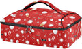 Casserole Carrier Sun and Beach Ball PatternInsulated Casserole Carrier for Hot or Cold Food Thermal Lunch Tote for Potluck Parties Picnic Beach Fits 9 x 13 Inches Baking Dish
