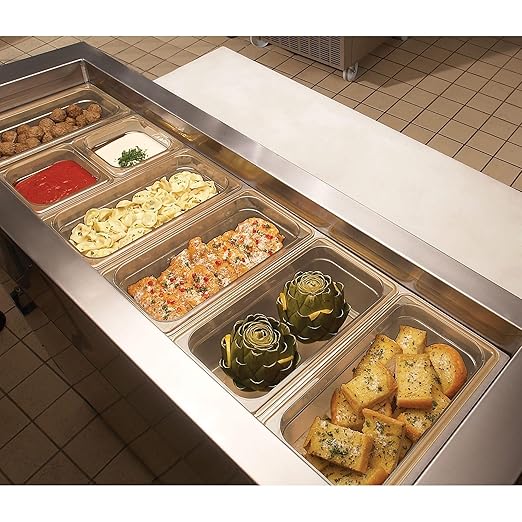 Food Pan 1/3 X 4 H-Pan® Amber