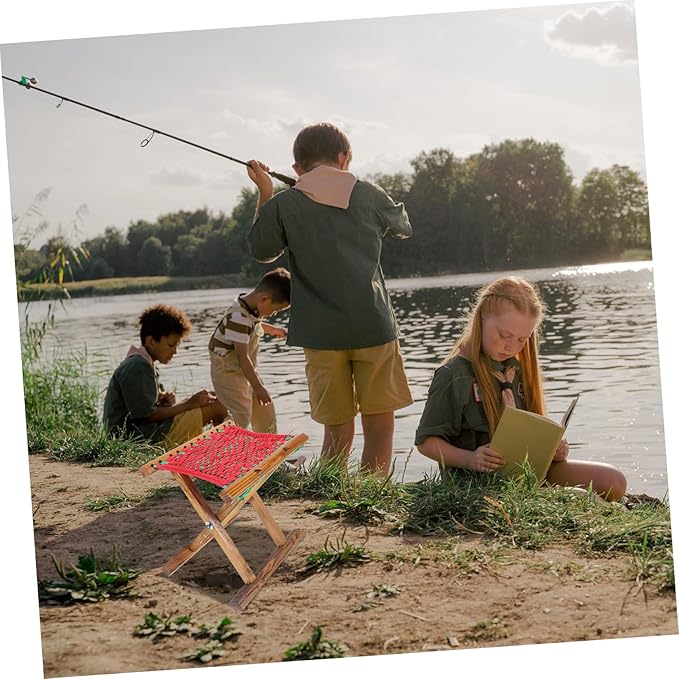 Versatile Folding Stool Outdoor Camping Bench Garden Stool Portable Bench Small Lightweight for All Outdoor Activities