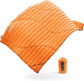 ZOOOBELIVES Ultralight Down Camping Blanket - 1.35lbs 650 Fill Power Puffy Quilt. Compact &amp Warm Comforter for Travel Beach Hammock Backpacking - Elevate Your Outdoor Comfort - AlpliveR300