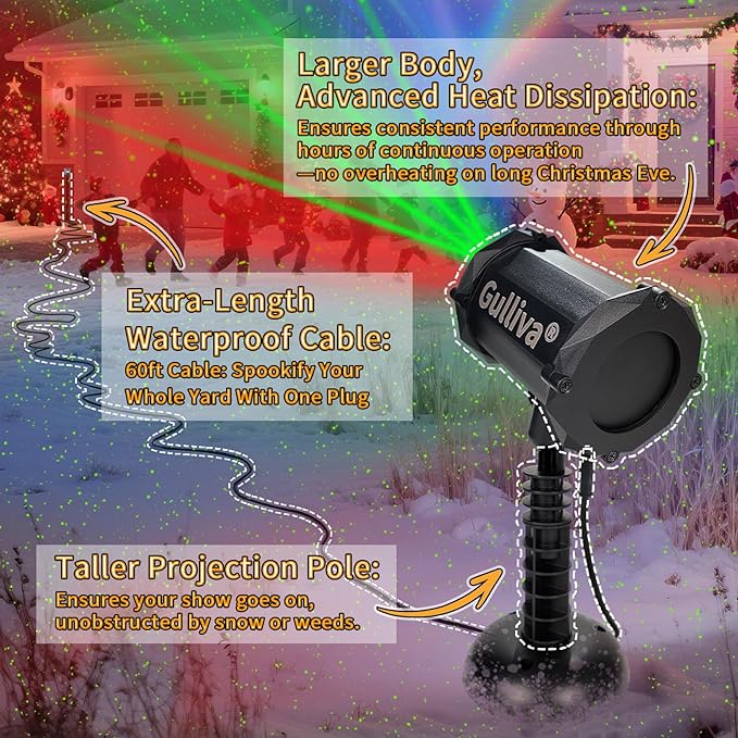 Outdoor Aurora Star Light Projector with 15 Lighting Modes Firefly Laser Projector Light - Ideal for Garden Patio | Transform Your Space into a Dreamy Starry Sky | Waterproof &amp Remote Control