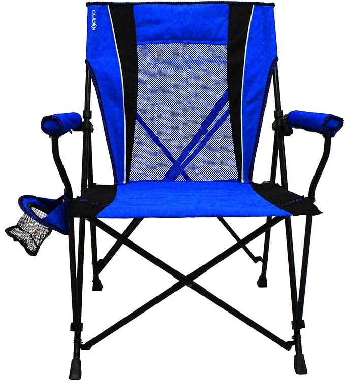 Kijaro Enjoy Versatile Folding Sports Outdoor Chair &amp Lawn Chair Dual Lock Feature Ireland Green (Hard Arm)