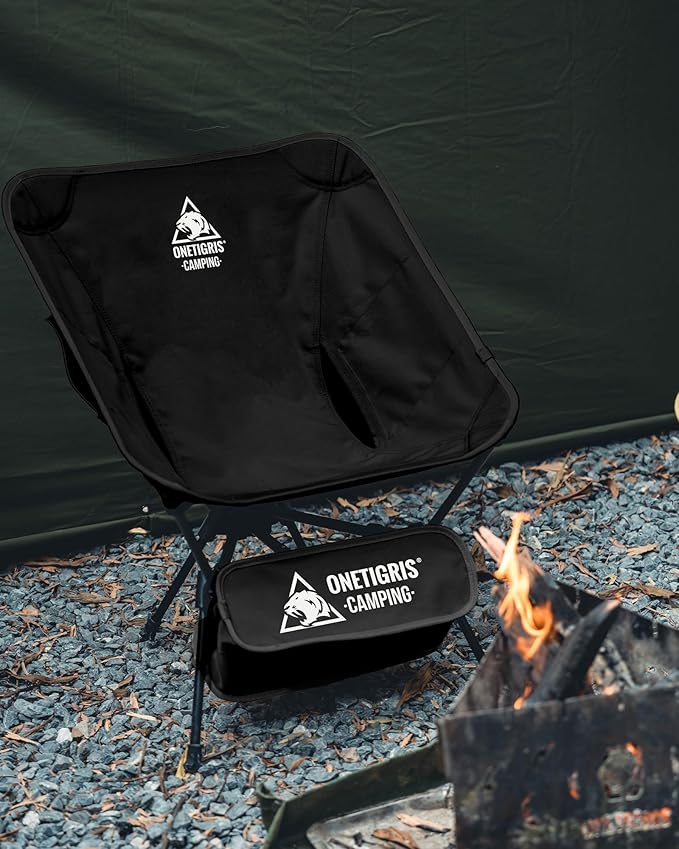 ONETIGRIS Tigerblade Camping Chair Lightweight Folding Backpacking Hiking Chair Compact Portable 330 lbs Capacity