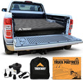 Offroading Gear Inflatable Truck Bed Air Mattress | 6ft to 6.5ft Truck Box | Trekway | Converts to Full Double Size Bed | Durable and Waterproof Compatible with F150 Ram Supercrew etc.