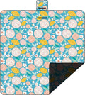 Dimatic Cute Picnic Blankets 78x78 Extra Large Beach Blankets Waterproof Sand Proof Foldable Portable for Outdoor Family Camping