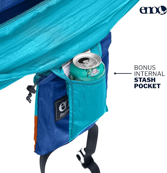 ENO Eagles Nest Outfitters DoubleNest Lightweight Camping Hammock 1 to 2 Person Special Edition Colors ATC
