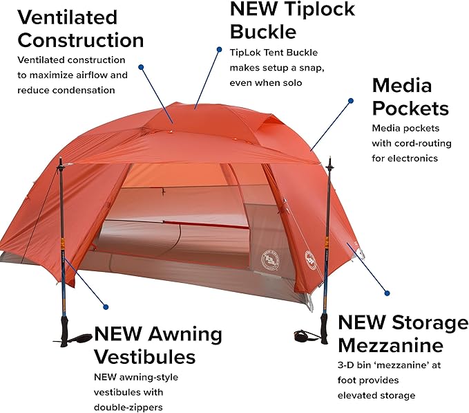 Big Agnes Copper Spur HV UL - Ultralight Backpacking Tent