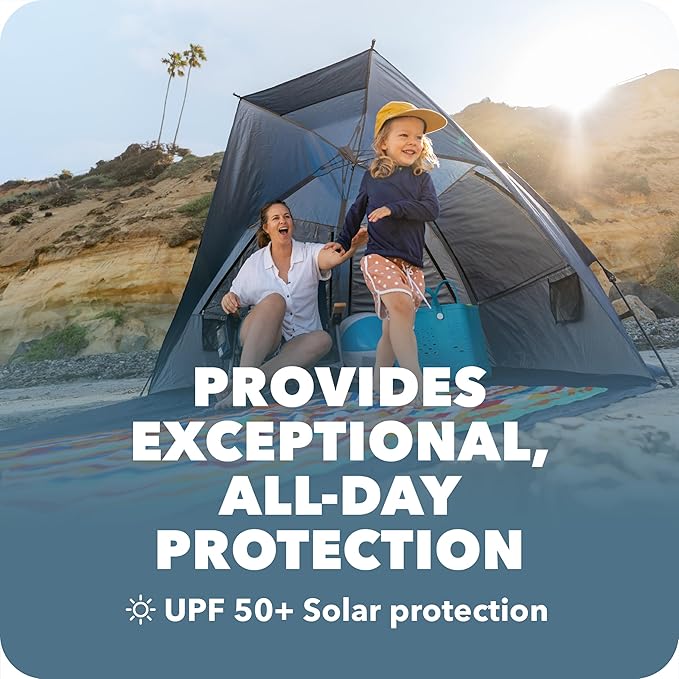 Sport-Brella Suncave UPF 50+ Sun and Rain Canopy for Camping Beach and Sports Events