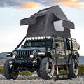 CDEN Inflatable Rooftop Tent SUV Truck Bed Tent 2-3 Person Pop-Up Car Roof Top Tent Overland Tents with Air Mattress Ladder Rainfly Pump for Camping Outdoor Travel