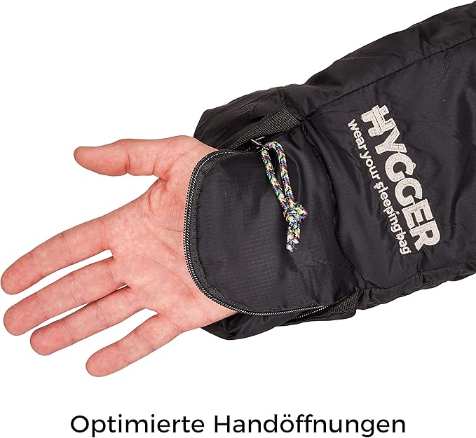 hygger – Original Sleeping Bag with Arms and Legs 3M Thinsulate Filling Makes it Warm Lightweight &amp Small in Pack Size