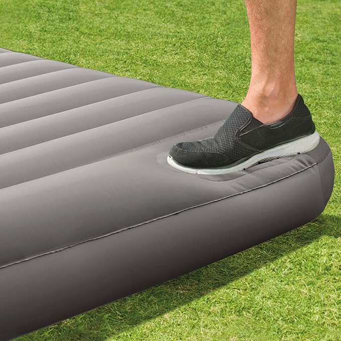 Intex 64763 – Double Fiber-Tech Downny Camping Inflatable Mattress