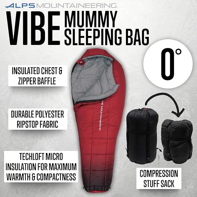 ALPS Mountaineering Sleeping-Bags Vibe 0°