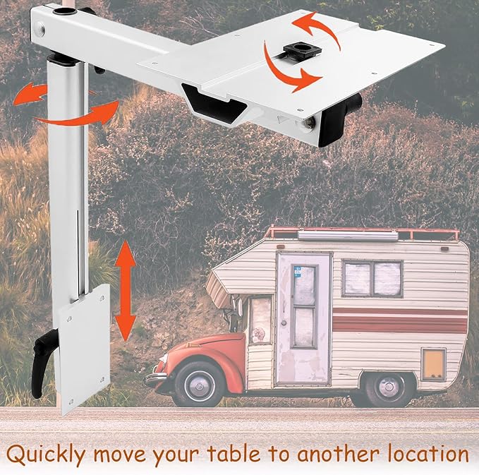 caravan height adjustable table leg