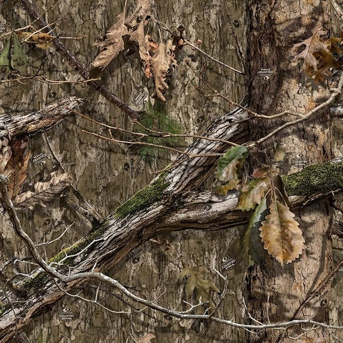 Mossy Oak Graphics Personalized Sherpa Blanket – Custom Photo &amp Text Blanket with Camo Border Hunting or Outdoorsman Gift - Mossy Oak Country DNA Pattern 60x80 1 Sided Printing