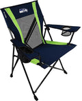 Kijaro Sports Fan Folding Chair 26 L x 35.5 W x 37 H Seattle Seahawks
