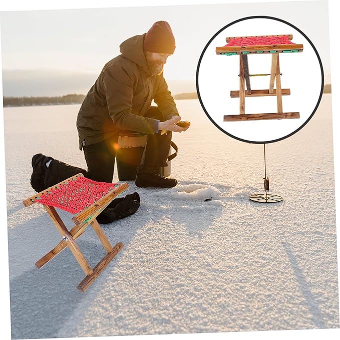 Totority Portable Folding Stool Lightweight Multi-Function Fishing Bench for Camping Travel and Outdoor Activities Easy to Carry and up for Adults